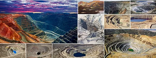 CNR00 - types of mines in China