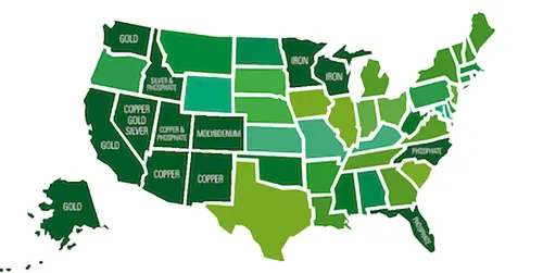 U.S. Mining Development Timeline - 7 Surprising Facts CNR02 - U.S. Mining Development Timeline - U.S. Mineral Resources