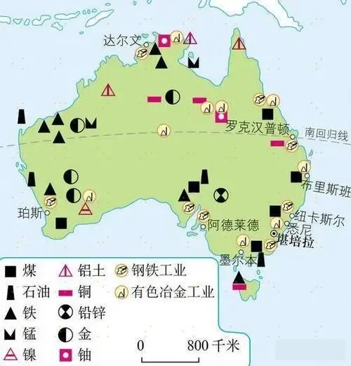 Top 10 Countries with the Richest Mineral Resources CNR08 - Mineral Resources - Australia
