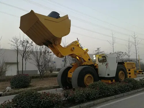 10 Powerful Features of the CNR-LHD-80D Underground Mining LHD Loader PRST04 - CNR-LHD-80D Underground Mining LHD Loader - left side view