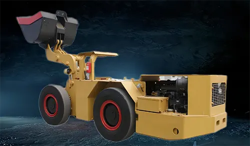 Underground Loader - 6 Must-Know Facts - The Unsung Hero of Mining Operations PRST01 - underground loader - left rear view